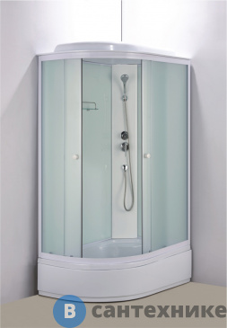 картинка Душевая кабина Loranto CS-985-RTM/W-120 1200x800x2150 поддон 26 см  