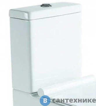 картинка Бачок для унитаза Vincea Q-Line VT2T-12, белый, двухрежимная арматура Geberit