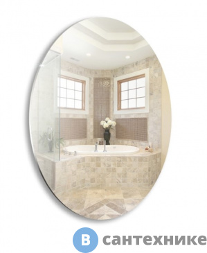 картинка Зеркало Loranto Овал 570х770 (ФР-00001120)