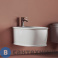 картинка Биде подвесное Artceram ATELIER 52х37см, с 1 отв под смеситель, белый (ATB001 01 00)