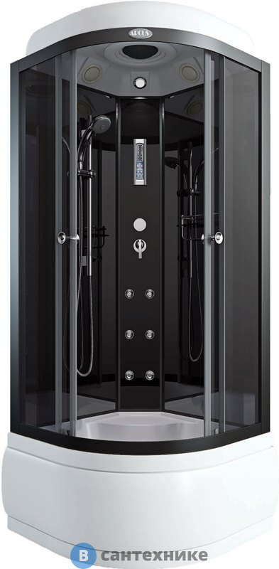 Душевая кабина Arcus AS-104 (90x90) тонированное стекло