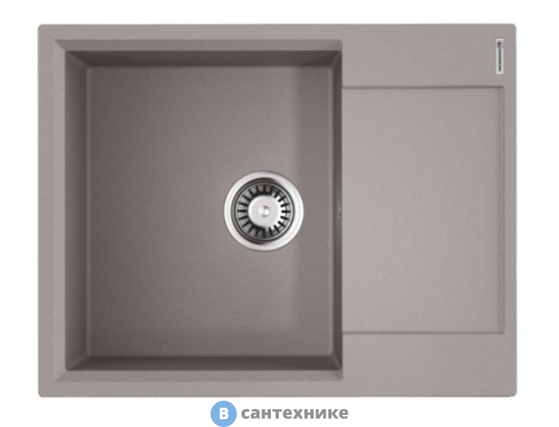 Кухонная мойка OMOIKIRI Daisen-65-GR grey (4993682)