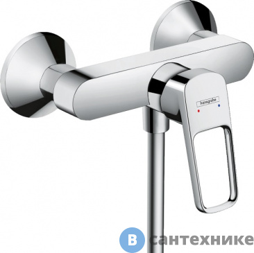 картинка Смеситель Hansgrohe 71247000 Logis Loop для душа