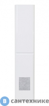 картинка Шкаф BelBagno ALBANO ALBANO-1600-2A-SC-CVG-P подвесной с двумя распашными дверцами с доводчиками, с двумя полками, унив., Cemento Verona Grigio, 320x320x1600