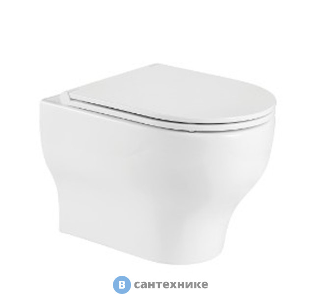 Унитаз с инсталляцией WELTWASSER и кнопкой смыва (MARBERG 507 + ERLENBACH 004 GL-WT + MAR 507 SE GL-WT)