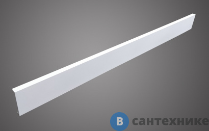 картинка Экран WELTWASSER SKS14090-WT Размер 1380х880х100 мм. Прямоугольный AL для поддона 1400х900, цвет белый.