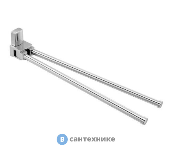 Держатель полотенец WasserKRAFT Leine K-5031 рога металл, хромоникелевое покрытие