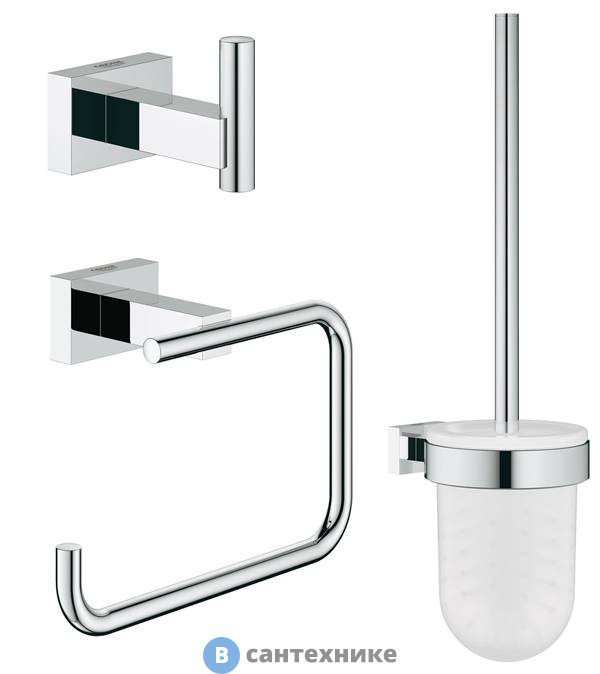 Набор Grohe 40757001 Essentials Cube аксес. (3 предмета)
