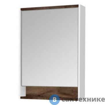 картинка Зеркало-шкаф Акватон Капри 60 Таксония темная (1A230302KPDB0)