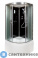 картинка Душевая кабина Deto B90S+ эл. black (90х90х220 см)