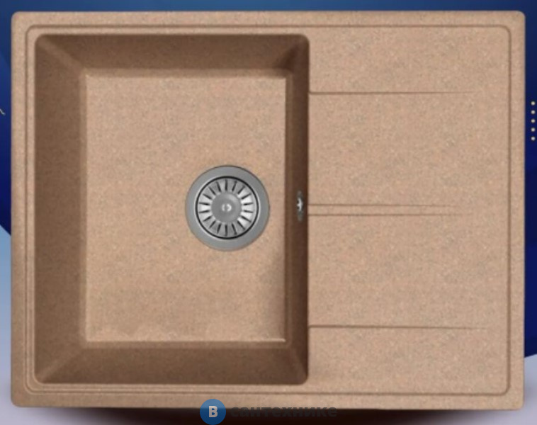 Кухонная мойка Dr. Gans Оливия 620, терракота СМс (25.150.B0620.406)