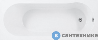 картинка Акриловая ванна Aquanet Light 170x70 (с каркасом) /244927/, без сифона