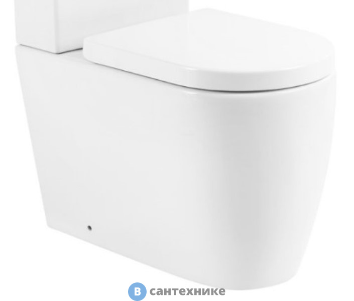 Унитаз BelBagno MARINO BB105CPR/BB105SC безободковый с сиденьем, без бачка
