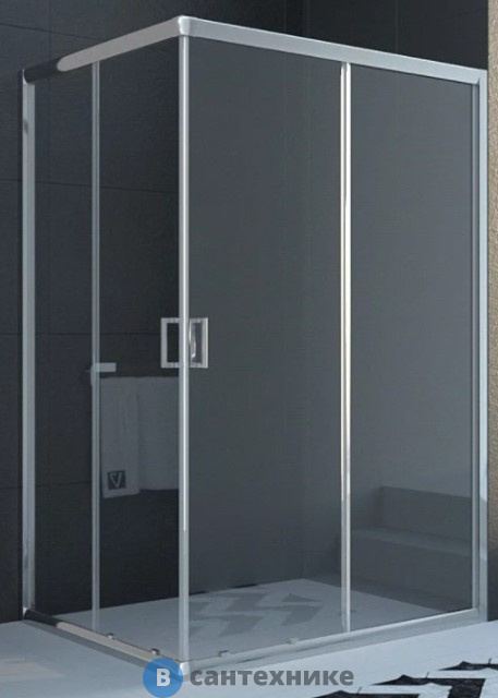 Душевой уголок Veconi RV-10 RV10-12090-01-C5 стекло прозрачное/6 мм/ без поддона