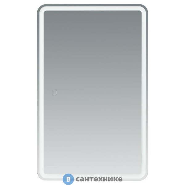 Зеркало-шкаф Aquanet Оптима 50 с LED подсветкой (311859)