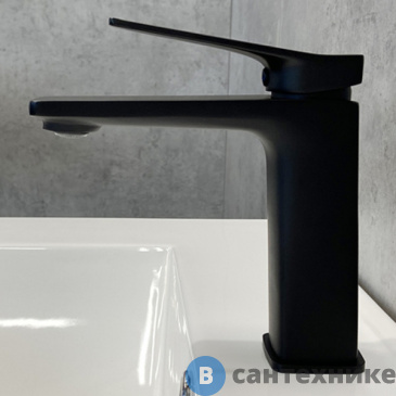 картинка Смеситель Comforty FC071A-CMT для раковины, чёрный матовый