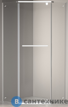 картинка Душевой уголок RGW PA-82 хром/Прозрачное/6 мм 80* 80*195 (41088288-11), без поддона