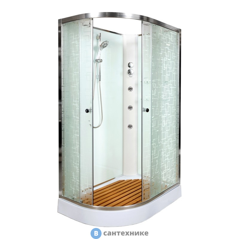 Душевая кабина DTO EM1512RN с гидромассажем