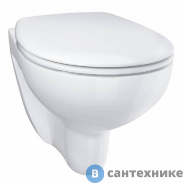 картинка Унитаз подвесной Grohe 39351000 Bau Ceramic, сид. с м/лифтом
