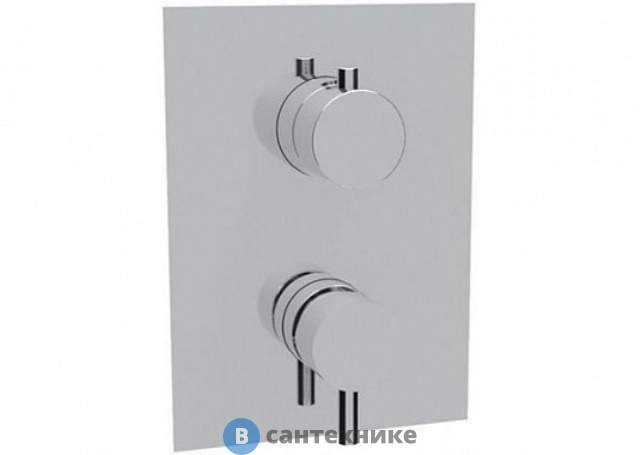 Смеситель Cezares STELLA-VDIM5-01-Cr встраиваемый, однорычажный для душа с 5-и позиционным переключателем, хром