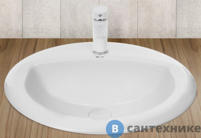 картинка Раковина WELTWASSER DEILBACH 6001 врезная (510х425х180)