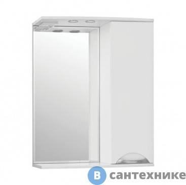 картинка Зеркальный шкаф Style line Жасмин-650/С (4650134470635)