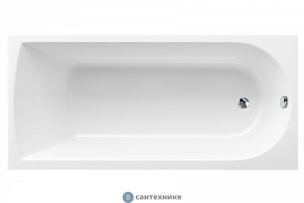 Акриловая ванна Royal Bath BERN RB974102 180x70x58