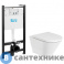 картинка Унитаз с инсталляцией Roca 893105000 THE GAP ROUND (+сиден), без клавиши