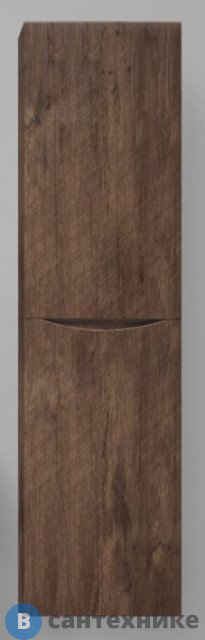 Шкаф BelBagno 40 см FLY-MARINO-1500-2A-SC-RW-P-R подвесной, с двумя распашными дверцами с доводчиками, две полки внутри, правосторонний, Rovere Moro