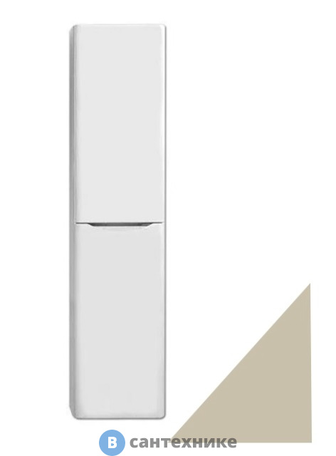 Шкаф BelBagno 40 см ANCONA-N-1500-2A-SC-TL-R подвесной, две распашные двери с доводчиками, с двумя  полками, правосторонний, Tortora Lucido