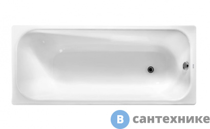 картинка Ванна чугунная WOTTE Start 1700х700 (БП-э00д1139), без ножек
