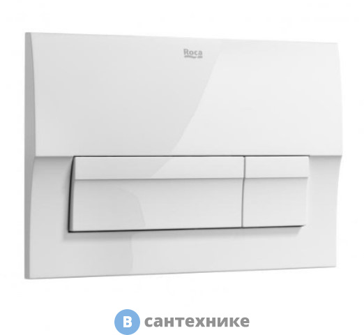 Кнопка смыва Roca 8901170B0 Active В01 белая