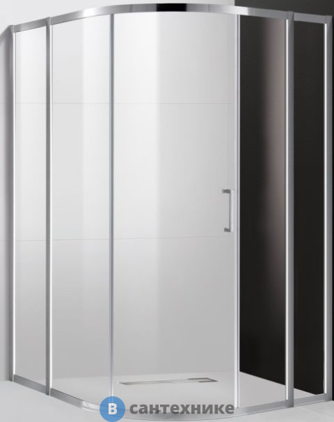 Душевой уголок Cezares MOLVENO-R-11-90+30-C-Cr-IV без поддона