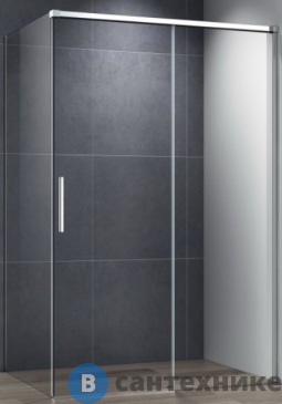 картинка Душевой уголок Cezares DUET SOFT-M-AH-1-140/90-C-Cr 1400x900x1950, без поддона