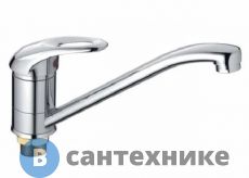 Смеситель Maxonor MN4903 для кухни с гайкой хром