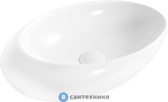 Раковина BelBagno BB1396 овальная (570x360x140)
