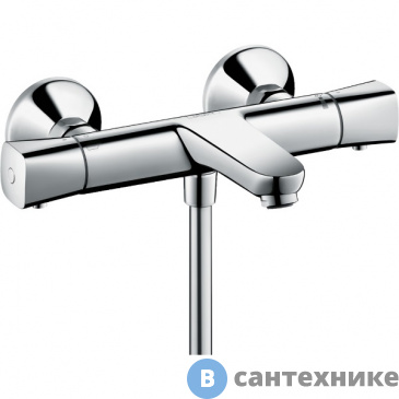 картинка Смеситель Hansgrohe 13123000 Термостат для ванны Ecostat Universal
