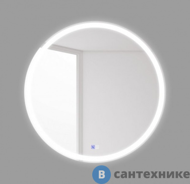 картинка Зеркало BelBagno SPC-RNG-800-LED-TCH-PHONE с встроенным светильником, сенсорным выключателем, блютуз-модулем, микрофоном и динамиками (800x30)