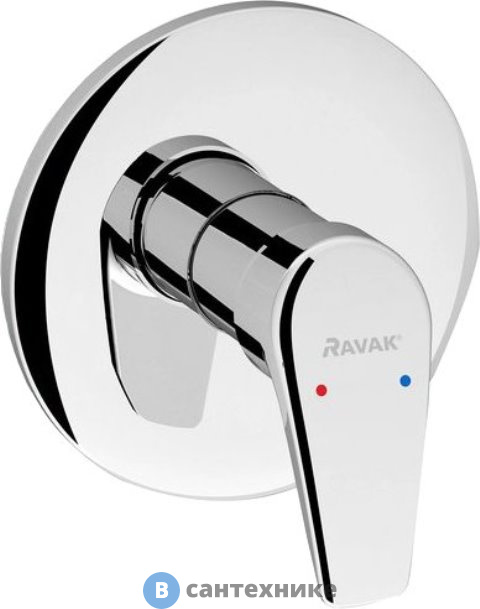 Смеситель Ravak NO 066.00 для душа без переключателя (X070044)