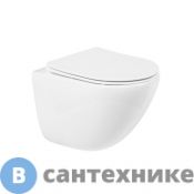 Унитаз BelBagno AMANDA BB051CHR (подвесной, безободкового с креплением, P-trap)