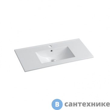 картинка Раковина Vincea VBS-13990S1 керамическая, белый