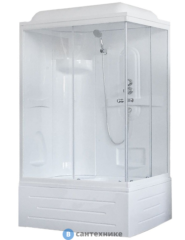 Душевая кабина Royal Bath RB 8100BP1-T L 1000x800x2170 (прозрачное)