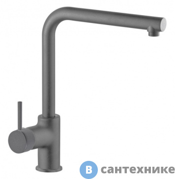 картинка Смеситель AZARIO EVANS для кухни, серый гранит матовый (AZ-152944407)