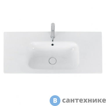 картинка Раковина Cezares керамическая 100 см, CZR-NAT-100-LVB