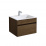 Тумба под раковину Vincea Chiara 600 подвесная, 1 выкатной ящик soft-close, T.Oak (VMC-2C600TO)