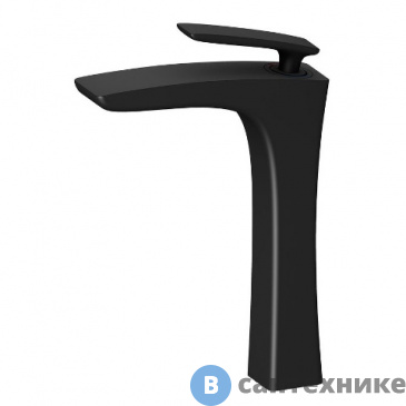 картинка Смеситель Timo Helmi 4011/03F для раковины, чёрный матовый