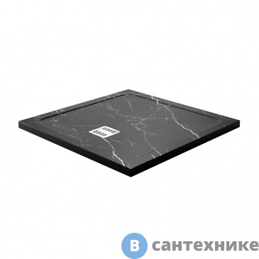 картинка Душевой поддон WasserKRAFT Neime 19T03 900*900*40, искусственный камень, без сифона
