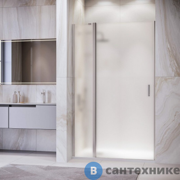 картинка Душевая дверь RGW LE-004  120*195 хром/ матовое (351200412-21)