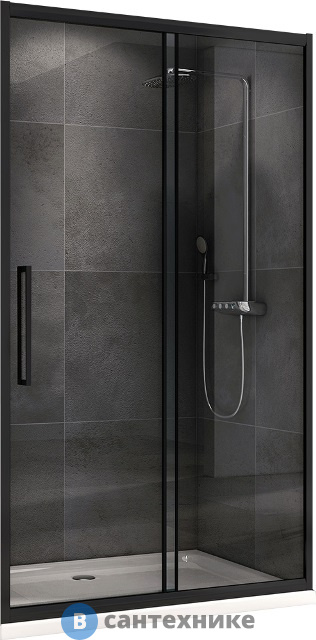 Душевая дверь ABBER Schwarzer Diamant AG30120BH