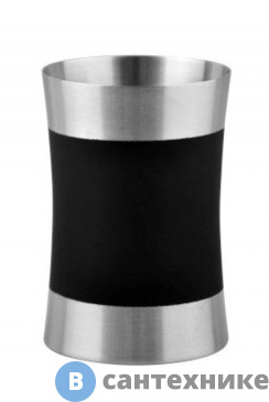 картинка Стакан для зубных щёток WasserKRAFT Wern K-7528 нержавеющая сталь